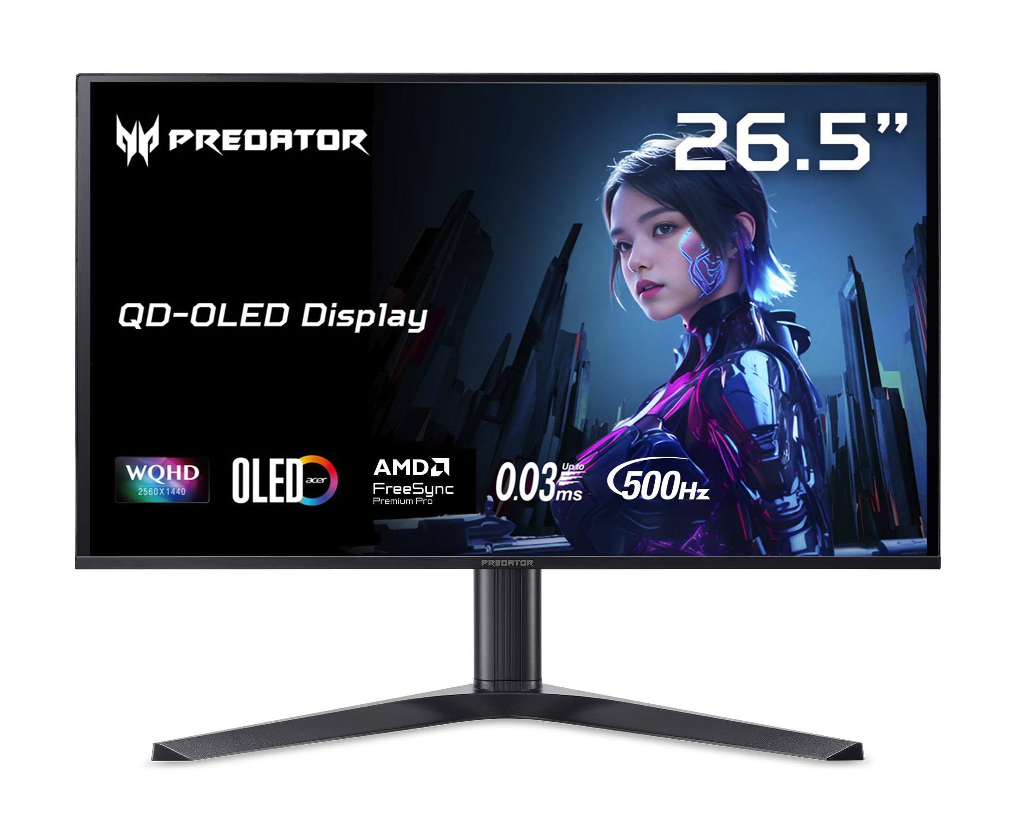 Acer Predator 26.5インチゲーミングモニター OLED X27U Amazon.com: Acer Predator Gaming Monitor | 26.5